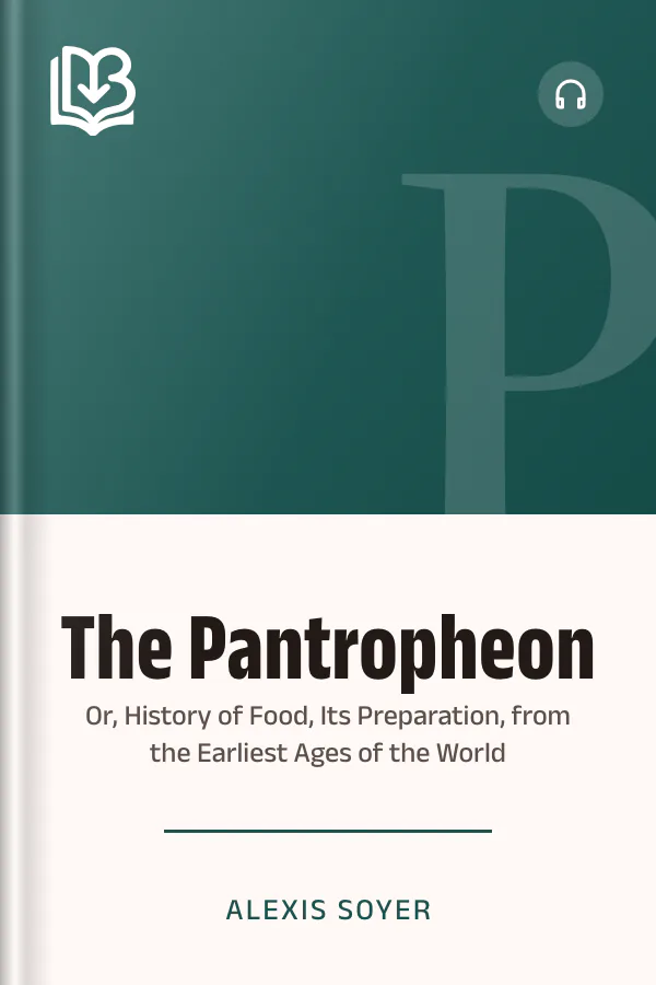The Pantropheon by Alexis Soyer, book cover