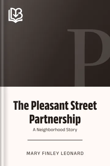 The Pleasant Street Partnership by Mary Finley Leonard, book cover