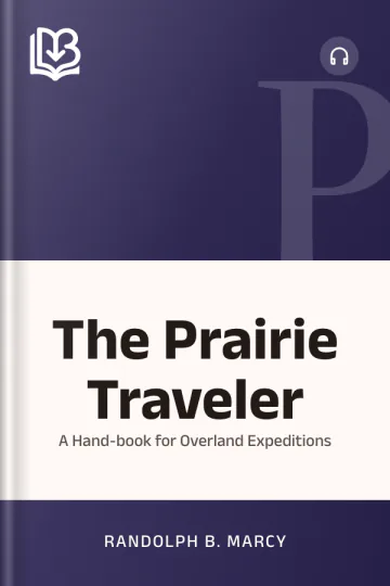 The Prairie Traveler by Randolph B. Marcy, book cover