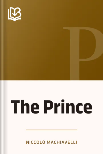 The Prince by Niccolò Machiavelli, book cover