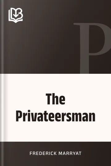 The Privateersman by Frederick Marryat, book cover