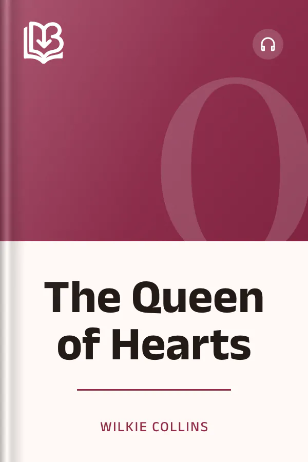 The Queen of Hearts by Wilkie Collins, book cover