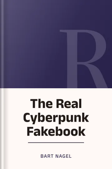 The Real Cyberpunk Fakebook by Bart Nagel, book cover