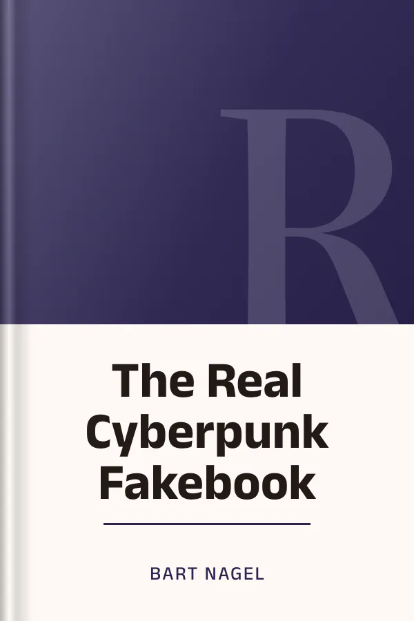 The Real Cyberpunk Fakebook by Bart Nagel, book cover