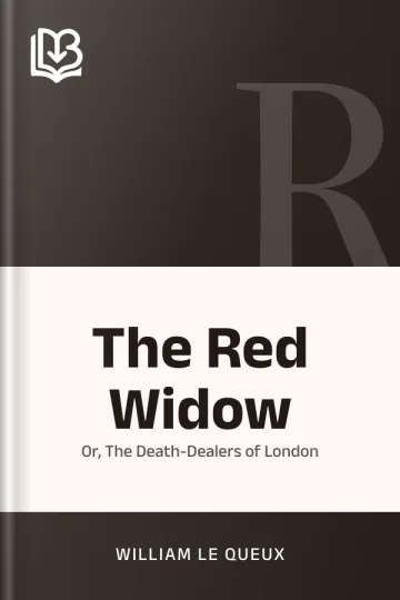 The Red Widow by William Le Queux, book cover