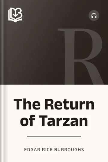 The Return of Tarzan by Edgar Rice Burroughs, book cover