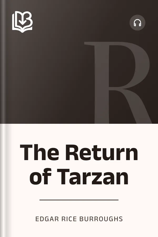 The Return of Tarzan by Edgar Rice Burroughs, book cover