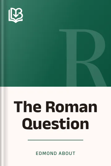 The Roman Question by Edmond About, book cover