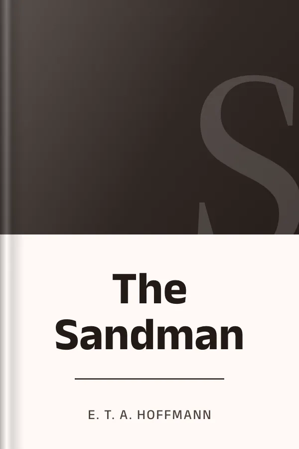 The Sandman by E. T. A. Hoffmann, book cover