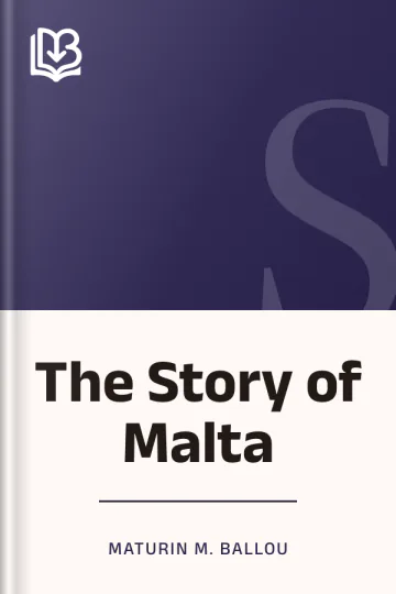 The Story of Malta by Maturin M. Ballou, book cover