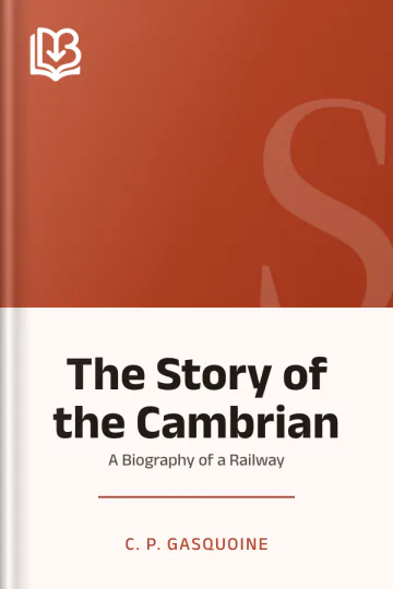 The Story of the Cambrian by C. P. Gasquoine, book cover