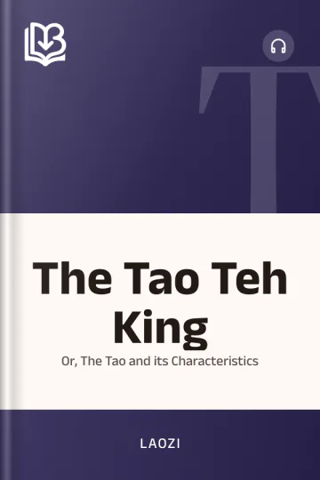 The Tao Teh King by Laozi, book cover
