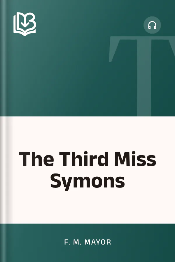 The Third Miss Symons by F. M. Mayor, book cover