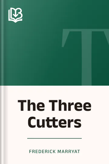The Three Cutters by Frederick Marryat, book cover