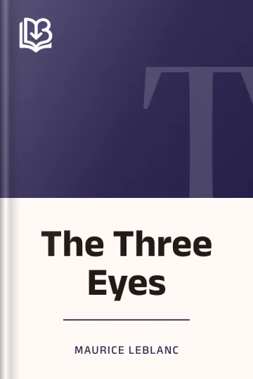 The Three Eyes by Maurice Leblanc, book cover