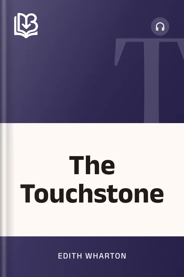 The Touchstone by Edith Wharton, book cover