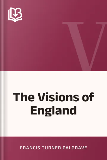 The Visions of England by Francis Turner Palgrave, book cover