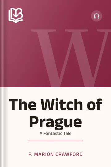 The Witch of Prague by F. Marion Crawford, book cover