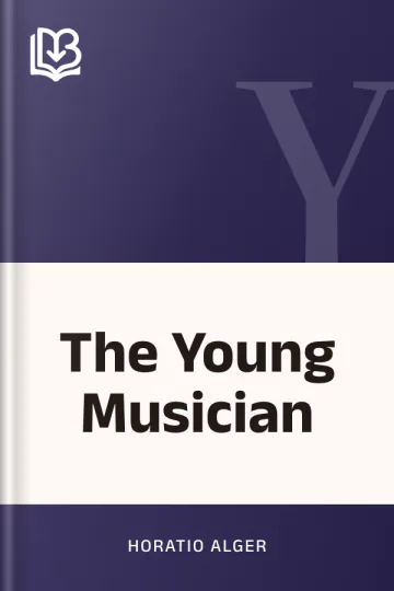 The Young Musician by Horatio Alger, book cover