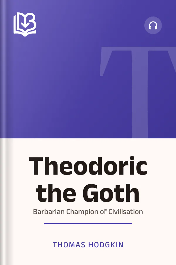 Theodoric the Goth by Thomas Hodgkin, book cover