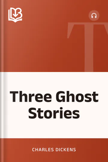 Three Ghost Stories by Charles Dickens, book cover