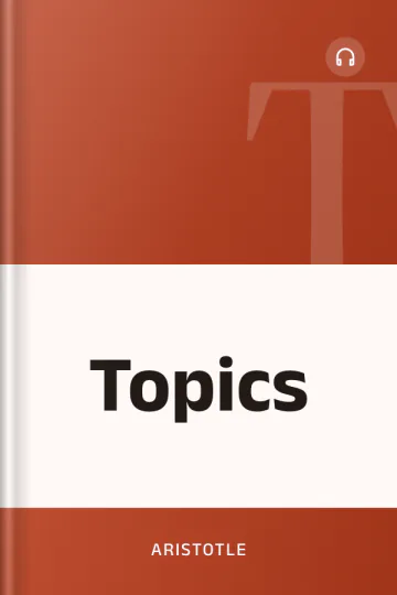 Topics by Aristotle, book cover