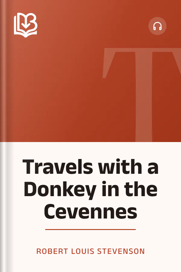 Travels with a Donkey in the Cevennes by Robert Louis Stevenson, book cover