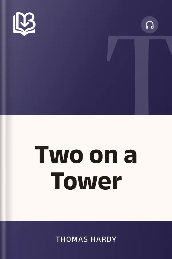 Two on a Tower by Thomas Hardy, book cover