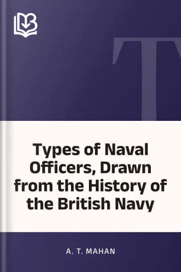 Types of Naval Officers, Drawn from the History of the British Navy by A. T. Mahan, book cover