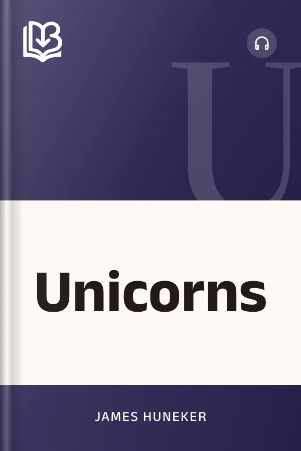 Unicorns by James Huneker, book cover