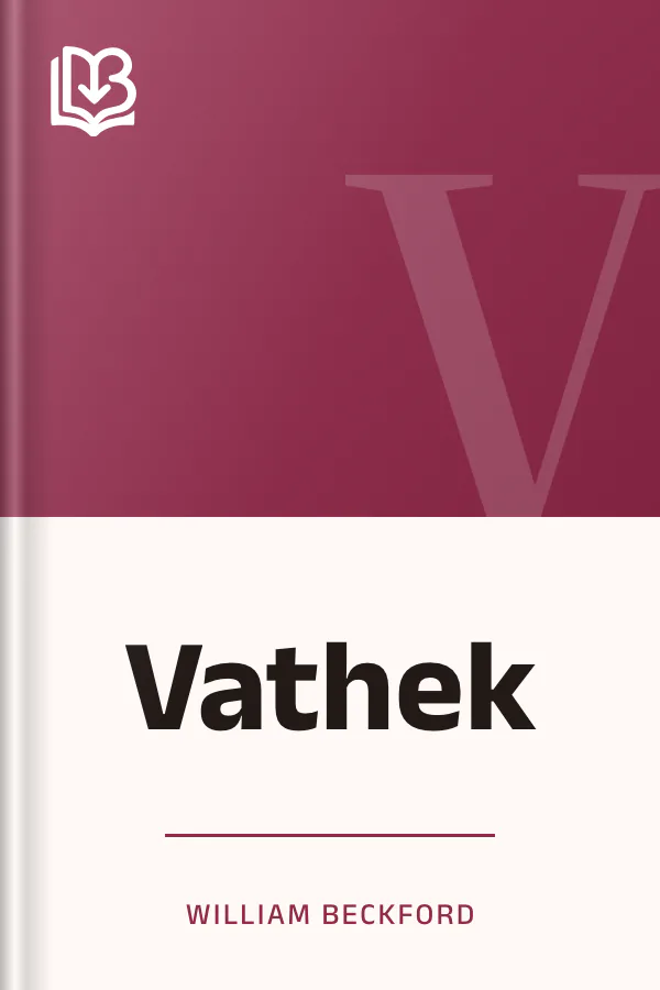 Vathek by William Beckford, book cover