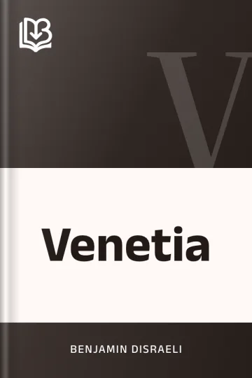 Venetia by Benjamin Disraeli, book cover