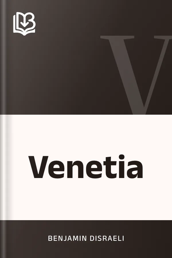 Venetia by Benjamin Disraeli, book cover