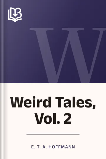 Weird Tales, Vol. 2 by E. T. A. Hoffmann, book cover