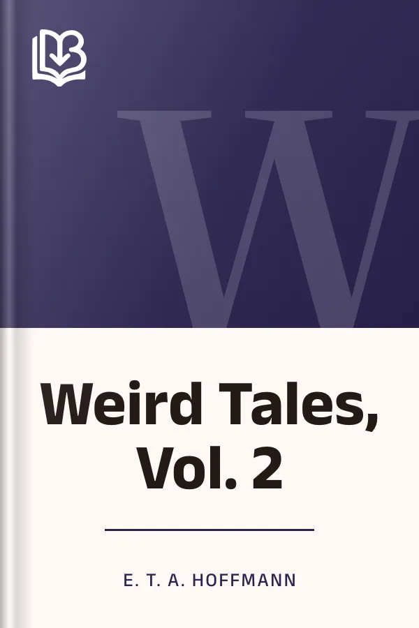 Weird Tales, Vol. 2 by E. T. A. Hoffmann, book cover