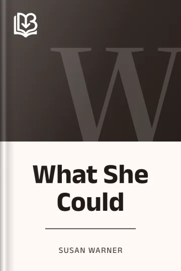 What She Could by Susan Warner, book cover