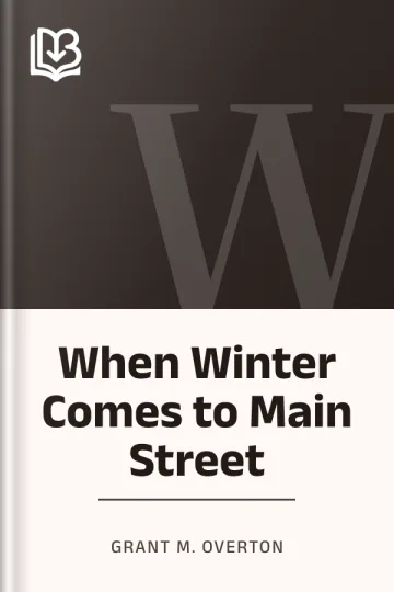 When Winter Comes to Main Street by Grant M. Overton, book cover