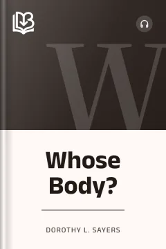 Whose Body? - Dorothy L. Sayers