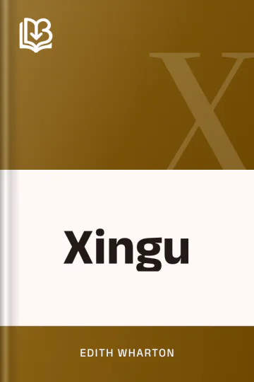 Xingu by Edith Wharton, book cover