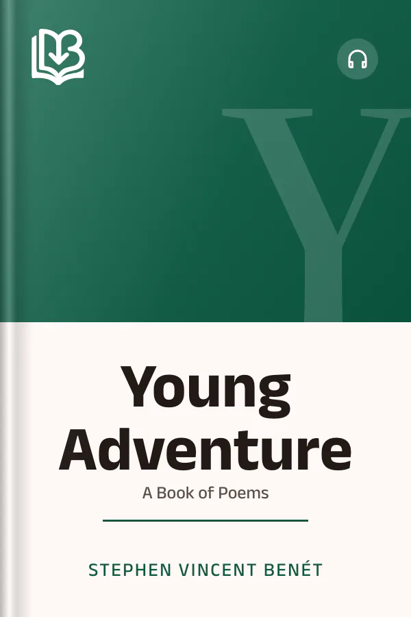 Young Adventure by Stephen Vincent Benét, book cover