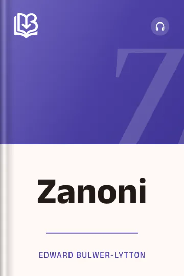 Zanoni by Edward Bulwer-Lytton, book cover