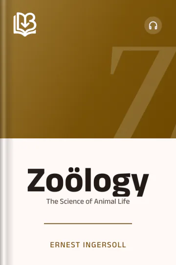 Zoölogy by Ernest Ingersoll, book cover