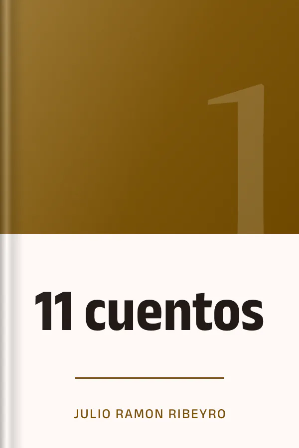 11 cuentos de Julio Ramon Ribeyro, portada del libro