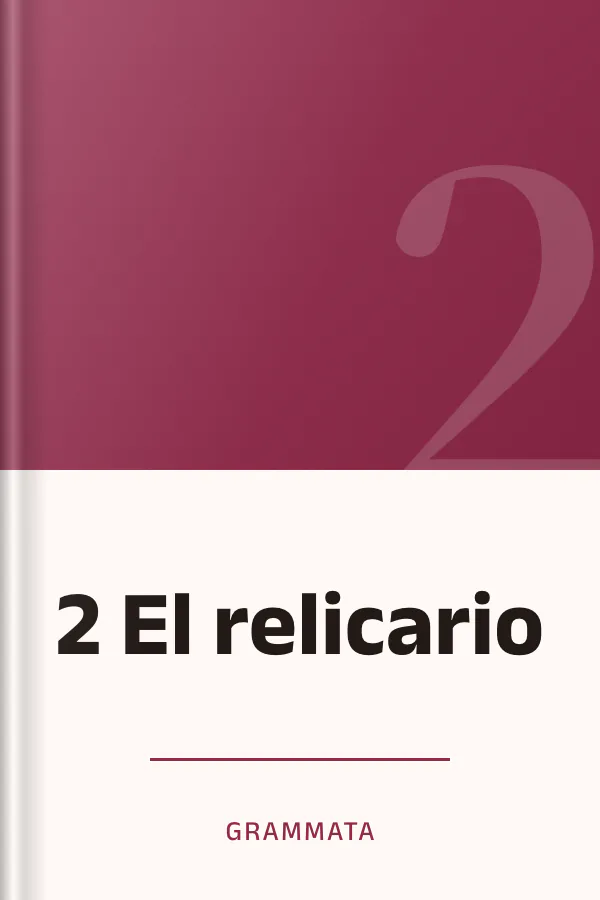 2 El relicario de Grammata, portada del libro