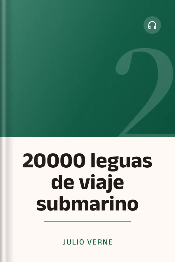 20000 leguas de viaje submarino de Julio Verne, portada del libro