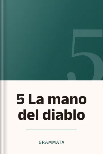 5 La mano del diablo de Grammata, portada del libro