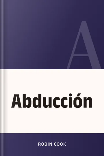 Abducción de Robin Cook, portada del libro