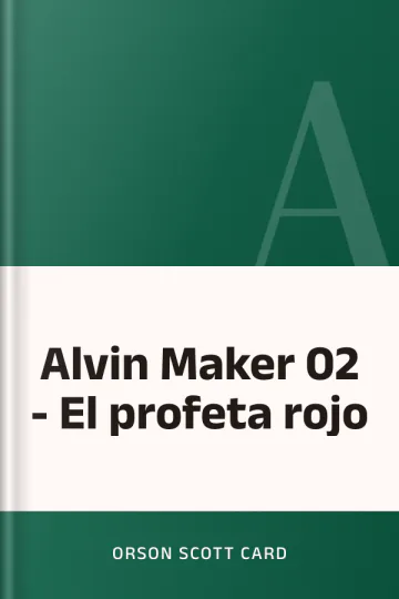 Alvin Maker 02 - El profeta rojo de Orson Scott Card, portada del libro