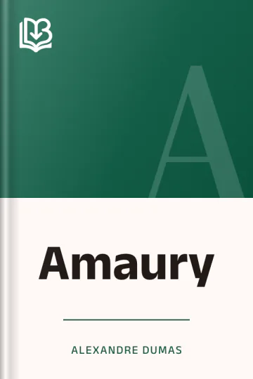 Amaury de Alexandre Dumas, portada del libro
