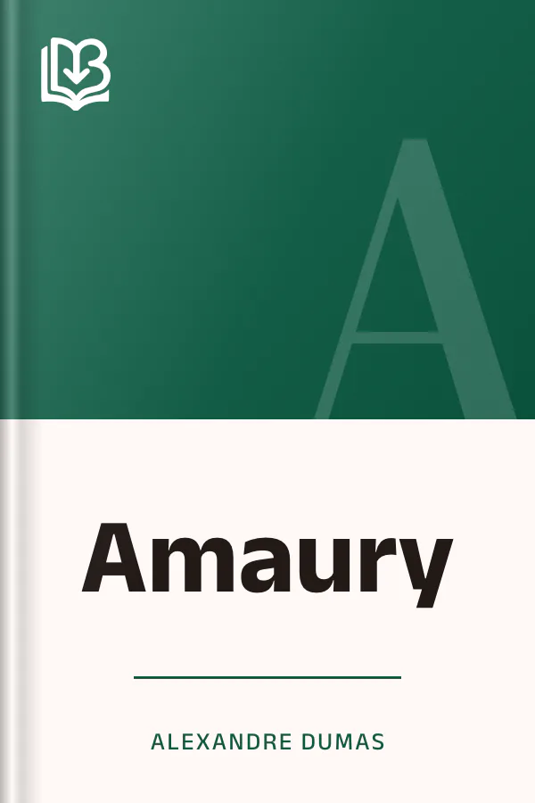 Amaury de Alexandre Dumas, portada del libro